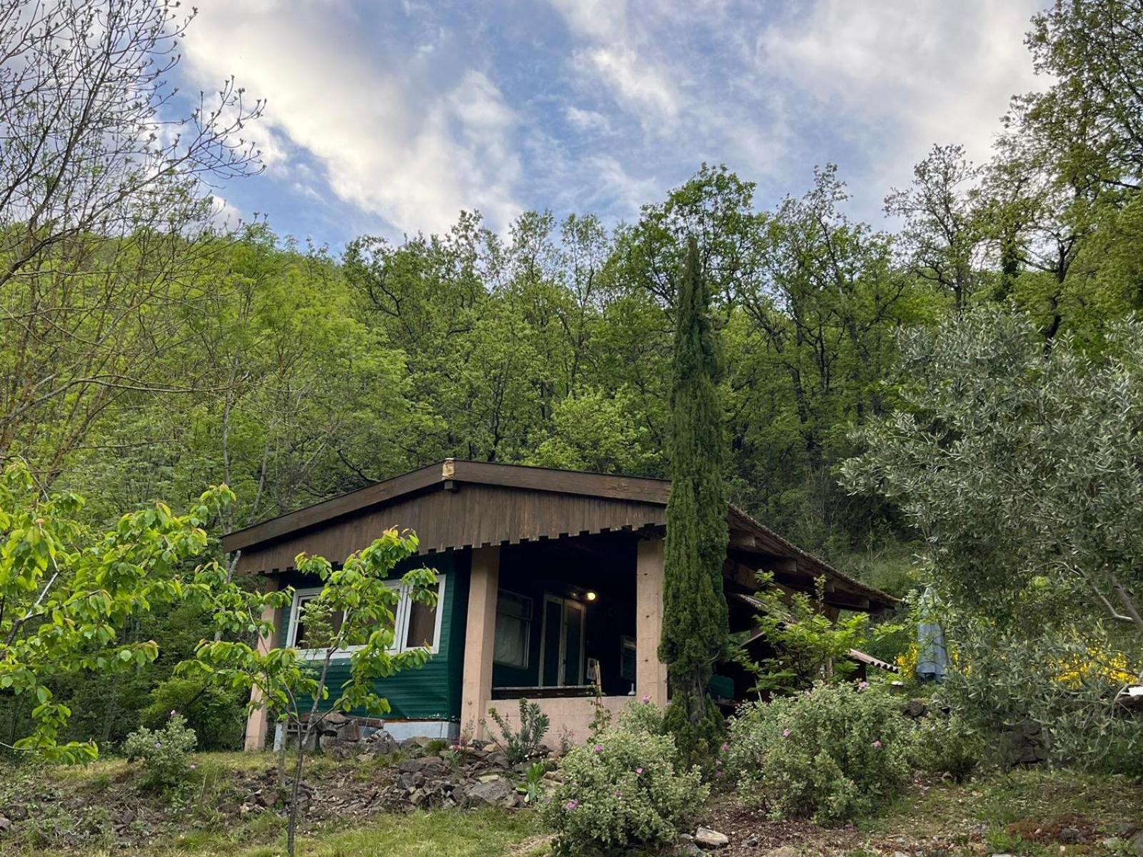 Ferme Les Therondels Saint-Pons-de-Thomieres 外观 照片
